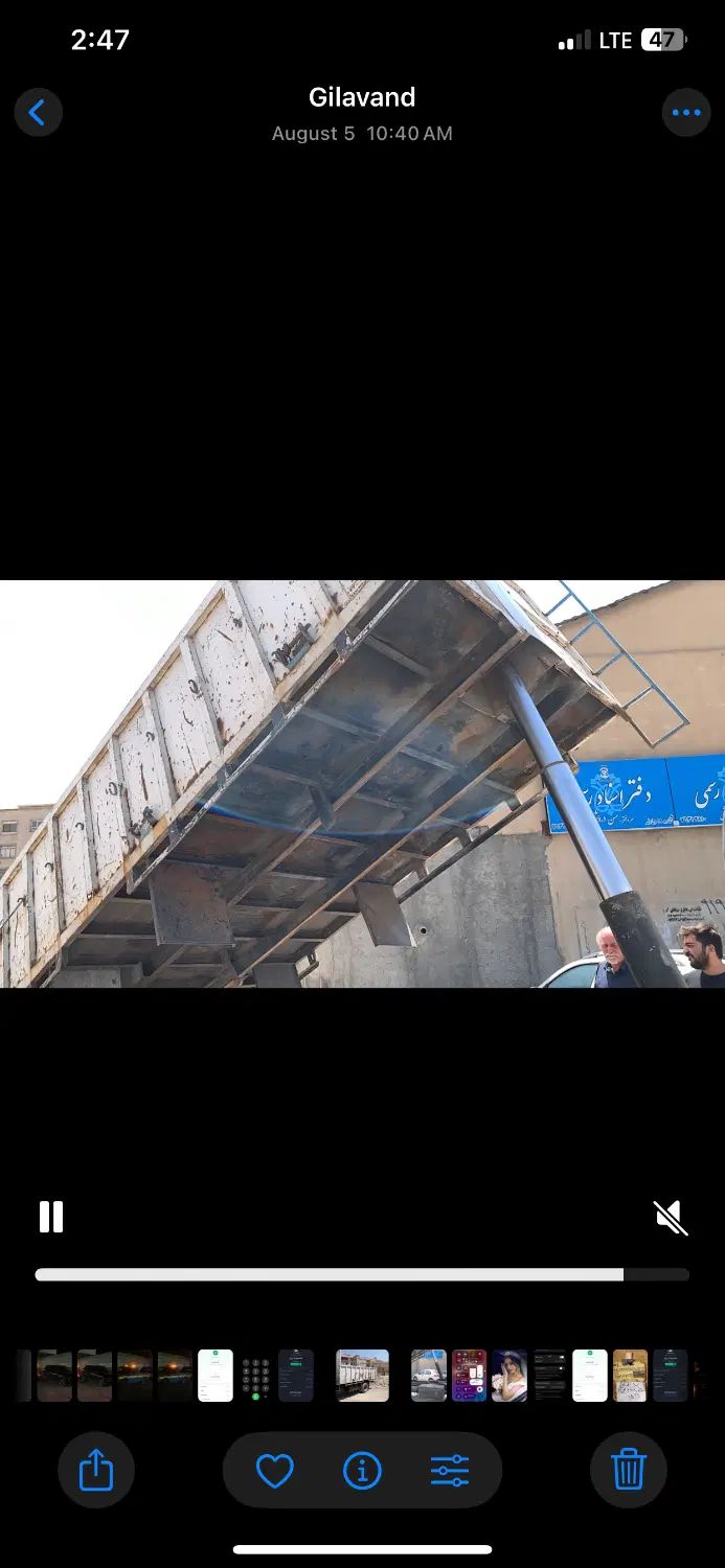 اتاق بار باری کمپرسی فلزی همراه جک ده تن انتی|قطعات یدکی و لوازم جانبی|خاوران, |دیوار