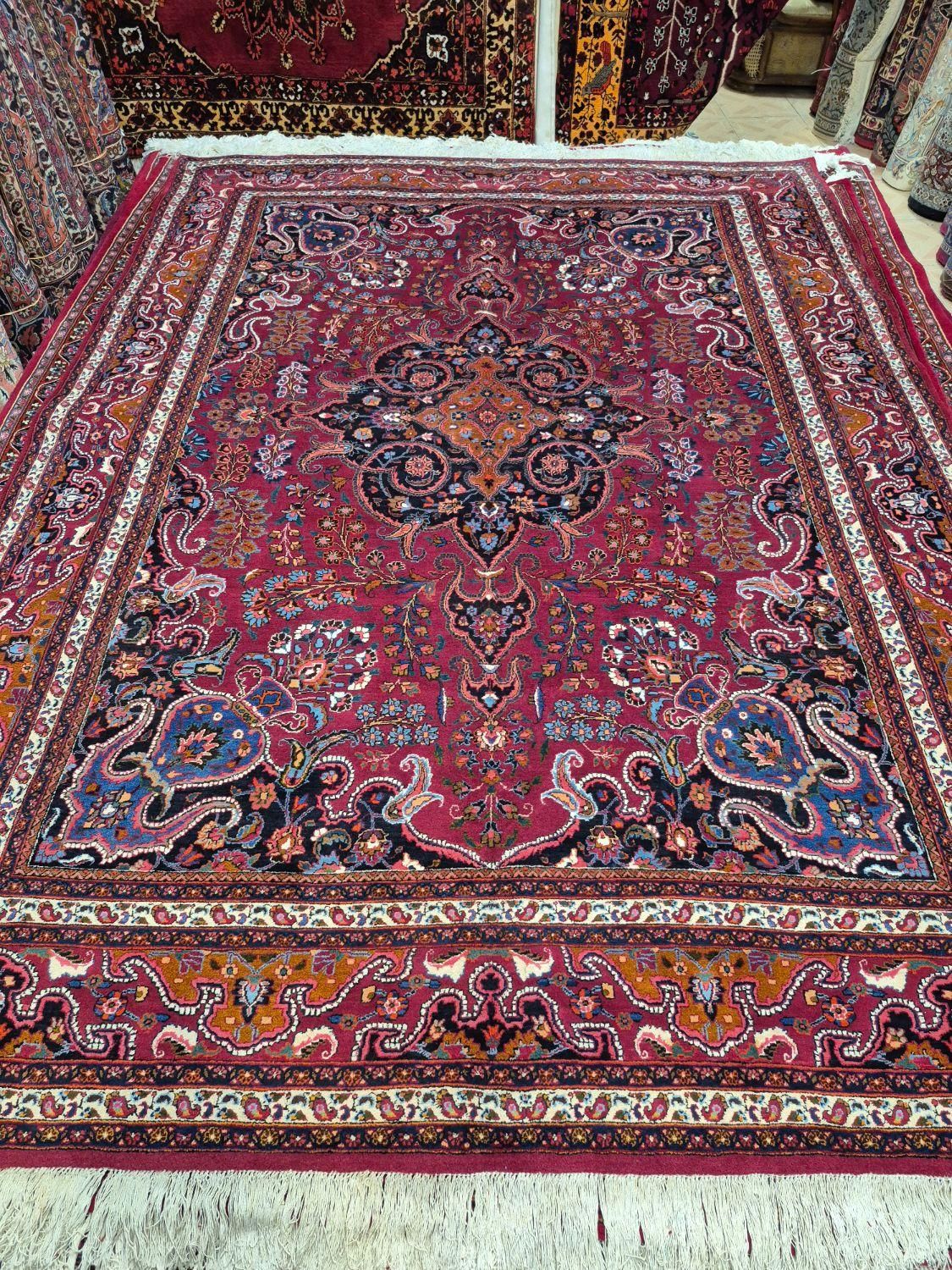 فرش دستباف ۱ جفت ۹ متری مهولات. گالری فرش ایران|فرش|مشهد, حجت|دیوار