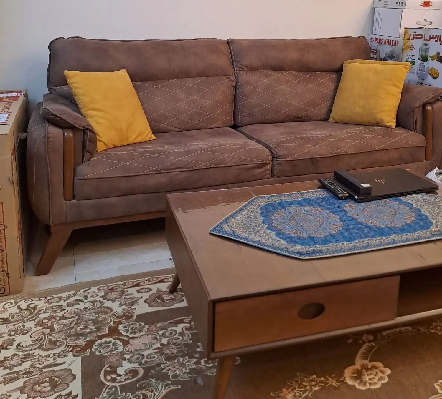 سری کامل مبل و میز ناهار خوری|مبلمان خانگی و میز عسلی|تهران, جنت‌آباد شمالی|دیوار