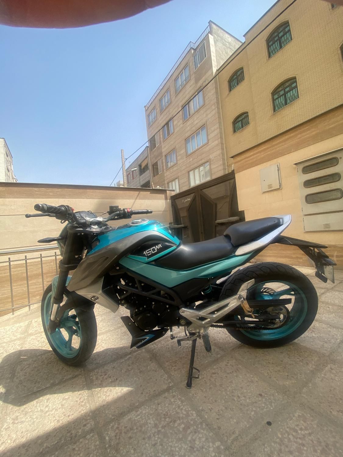 موتور cf150|موتورسیکلت|شیراز, باغ تخت|دیوار
