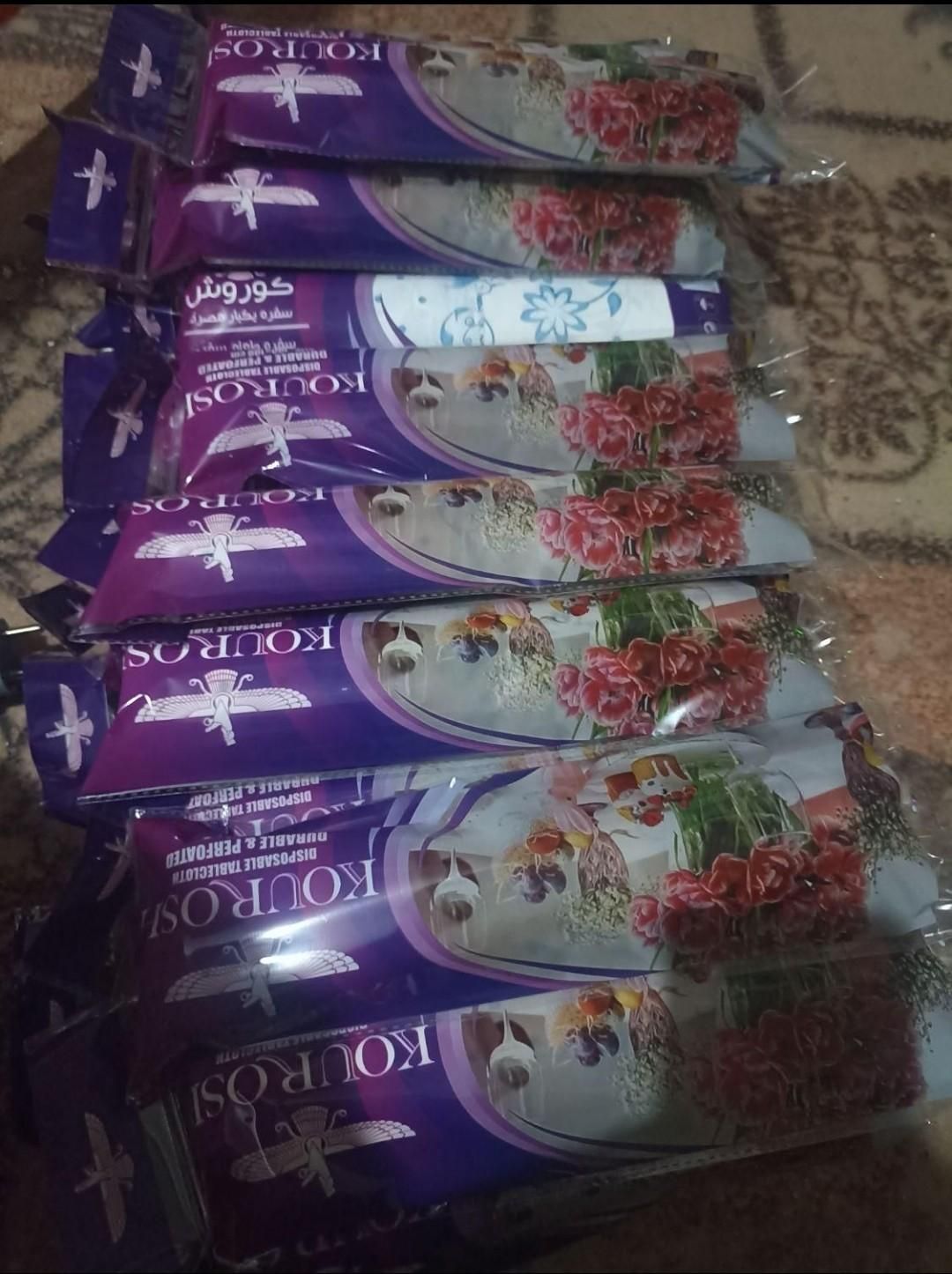 سفره یکبار مصرف و زباله|ظروف نگهدارنده، پلاستیکی، یکبارمصرف|رفسنجان, |دیوار