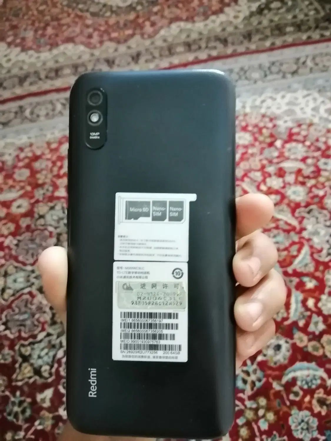 شیائومی Redmi 9A با حافظهٔ ۶۴ گیگابایت|موبایل|کرج, محمد آباد|دیوار