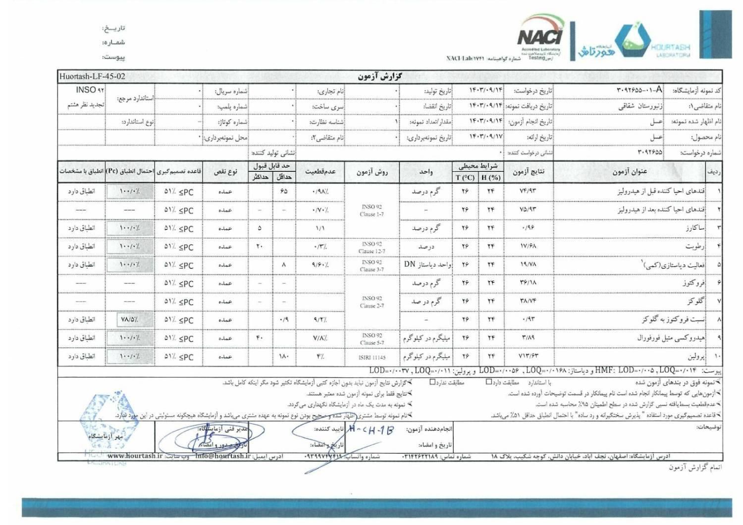 عسل کوهستان با تایید اصالت آزمایشگاه و خواص دارویی|خوردنی و آشامیدنی|تهران, جنت‌آباد جنوبی|دیوار