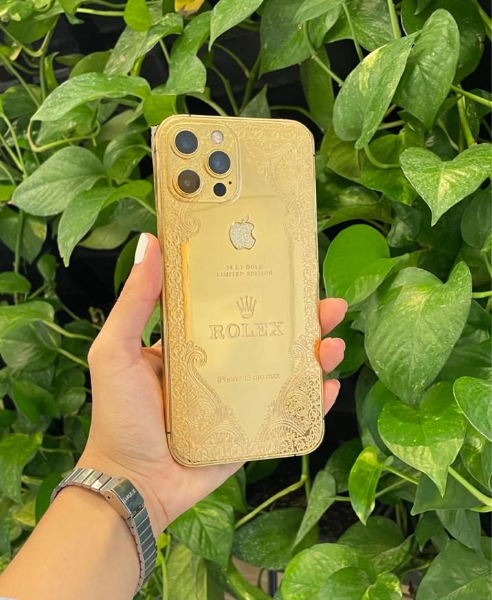 iphone 12 pro max gold edition|موبایل|شیراز, معالی‌آباد|دیوار