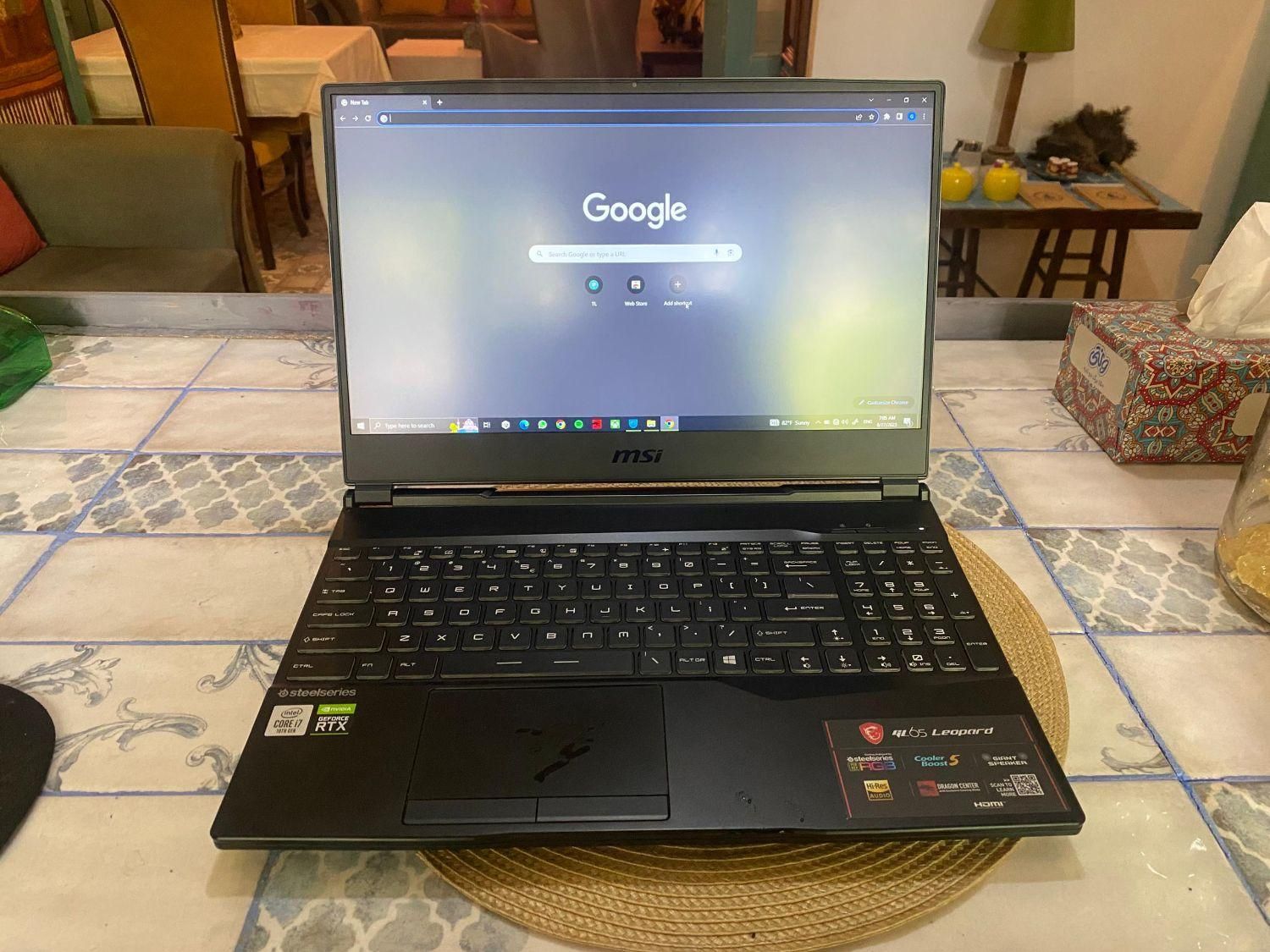 لپ تاپ msi gl65 leopard گیمینگ|رایانه همراه|تهران, فردوسی|دیوار
