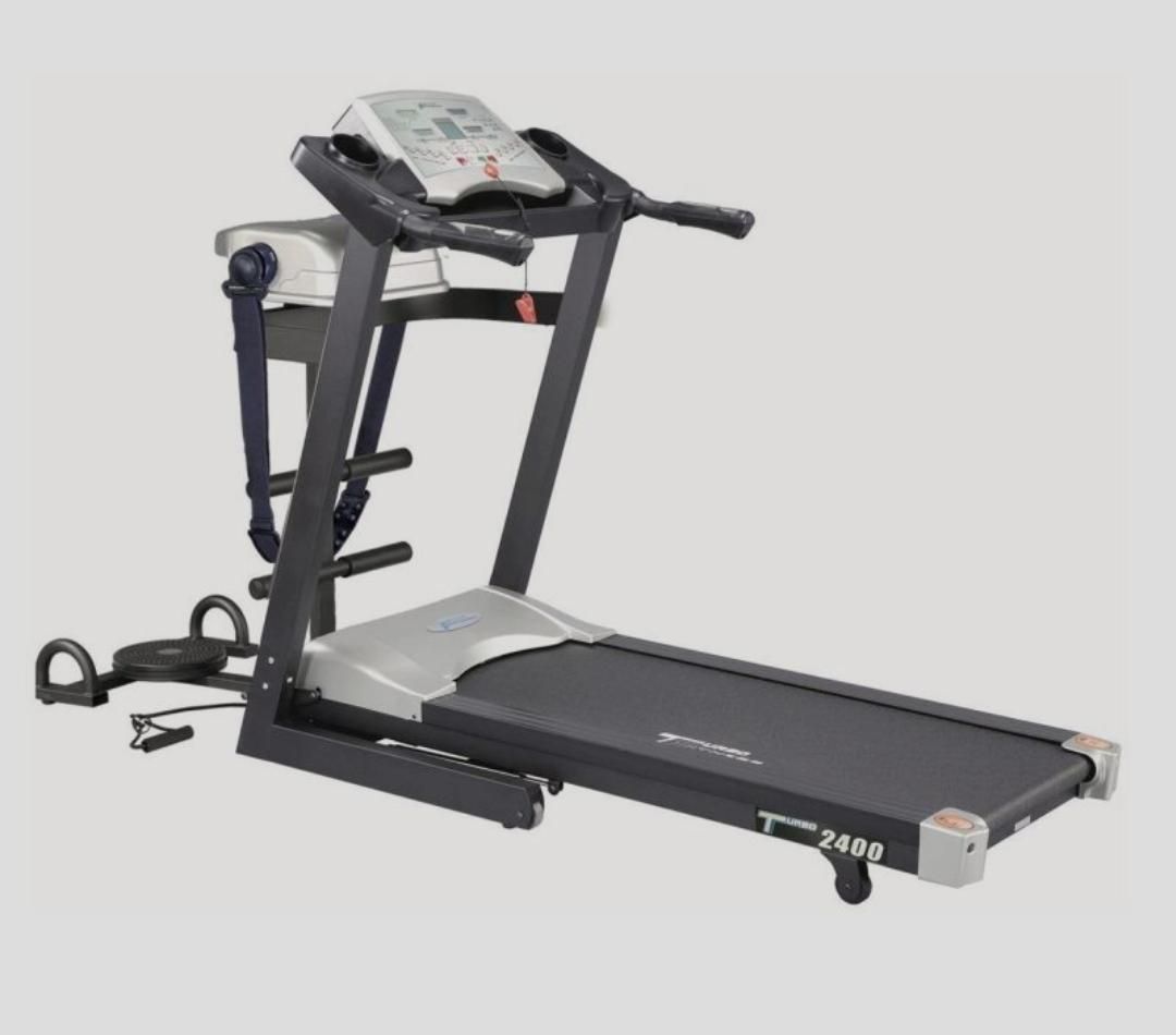 تردمیل توربو فیتنس ۲۴۰۰ اصل تایوان چندکاره درحدنو|تجهیزات ورزشی|آستانه اشرفیه, |دیوار