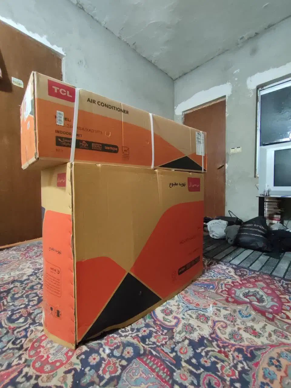 کولر اسپیلت ۲۴ هزار شرکتی با گارانتی و نصب رایگان|کولر گازی و فن‌کوئل|آمل, |دیوار