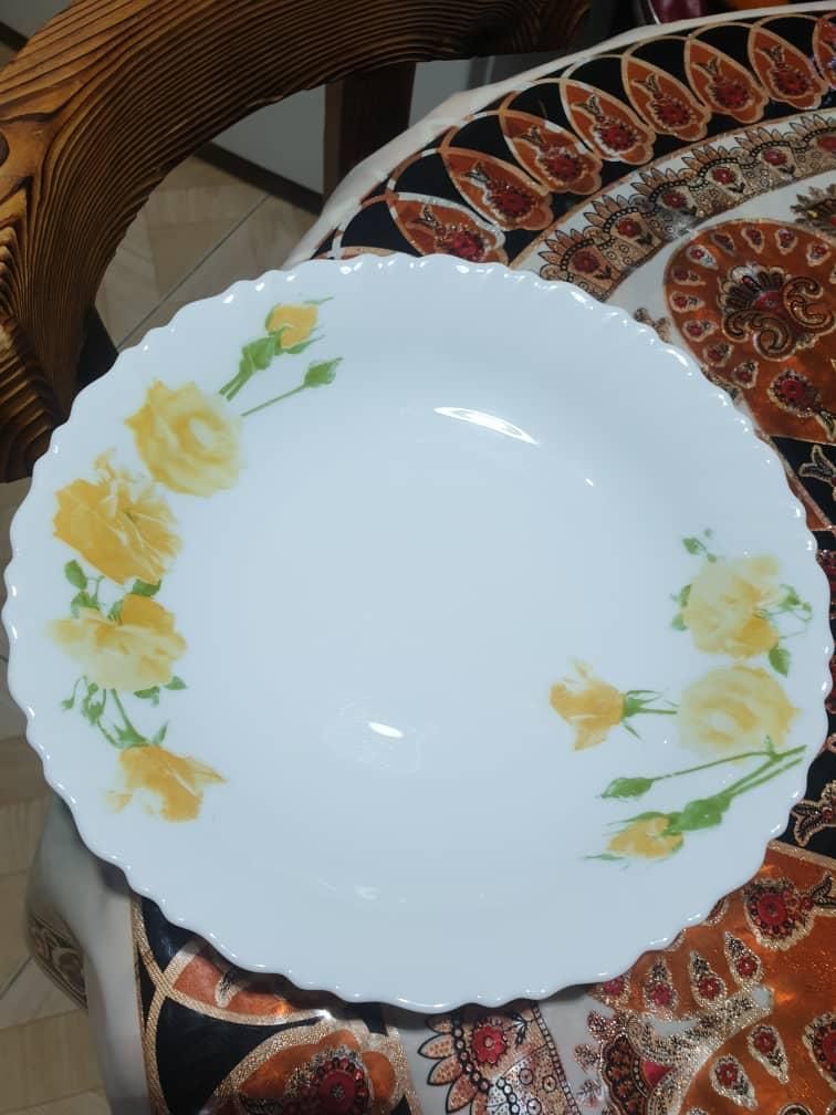 سرویس پذیرایی کریستال فرانسه ۱۲نفره و آرکوپال|ظروف سرو و پذیرایی|تهران, شاهین|دیوار