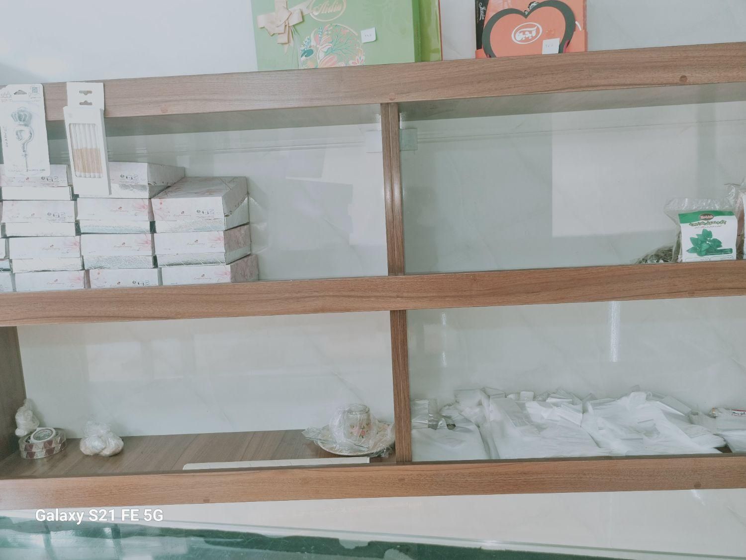 فروش قفسه چوبی ام دی اف|کتابخانه، شلف، قفسههای دیواری|رشت, توشیبا|دیوار