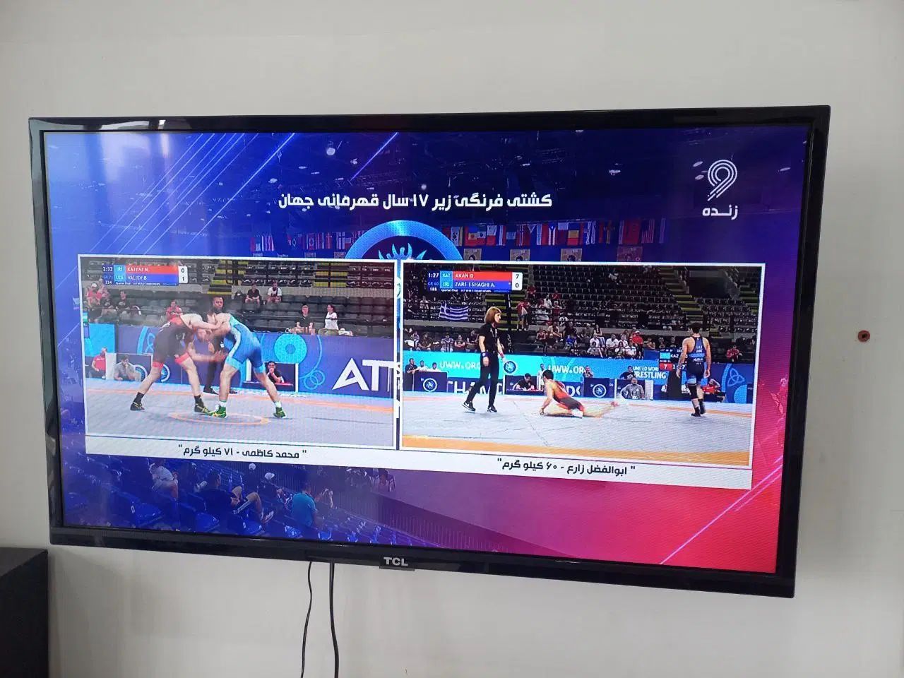 تلویزیون تی سی ال سایز 32 اینچ TCL|تلویزیون و پروژکتور|رشت, آزادگان|دیوار