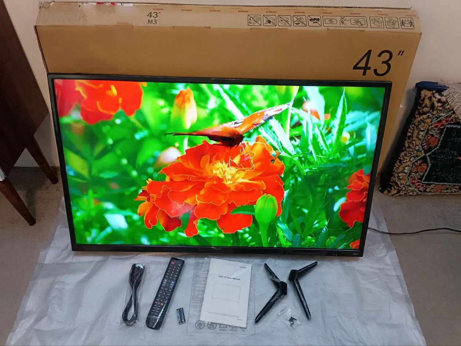 LED43جی پلاس درحدآک واقعی دوپایه نونونو|تلویزیون و پروژکتور|مشهد, عباس‌آباد|دیوار