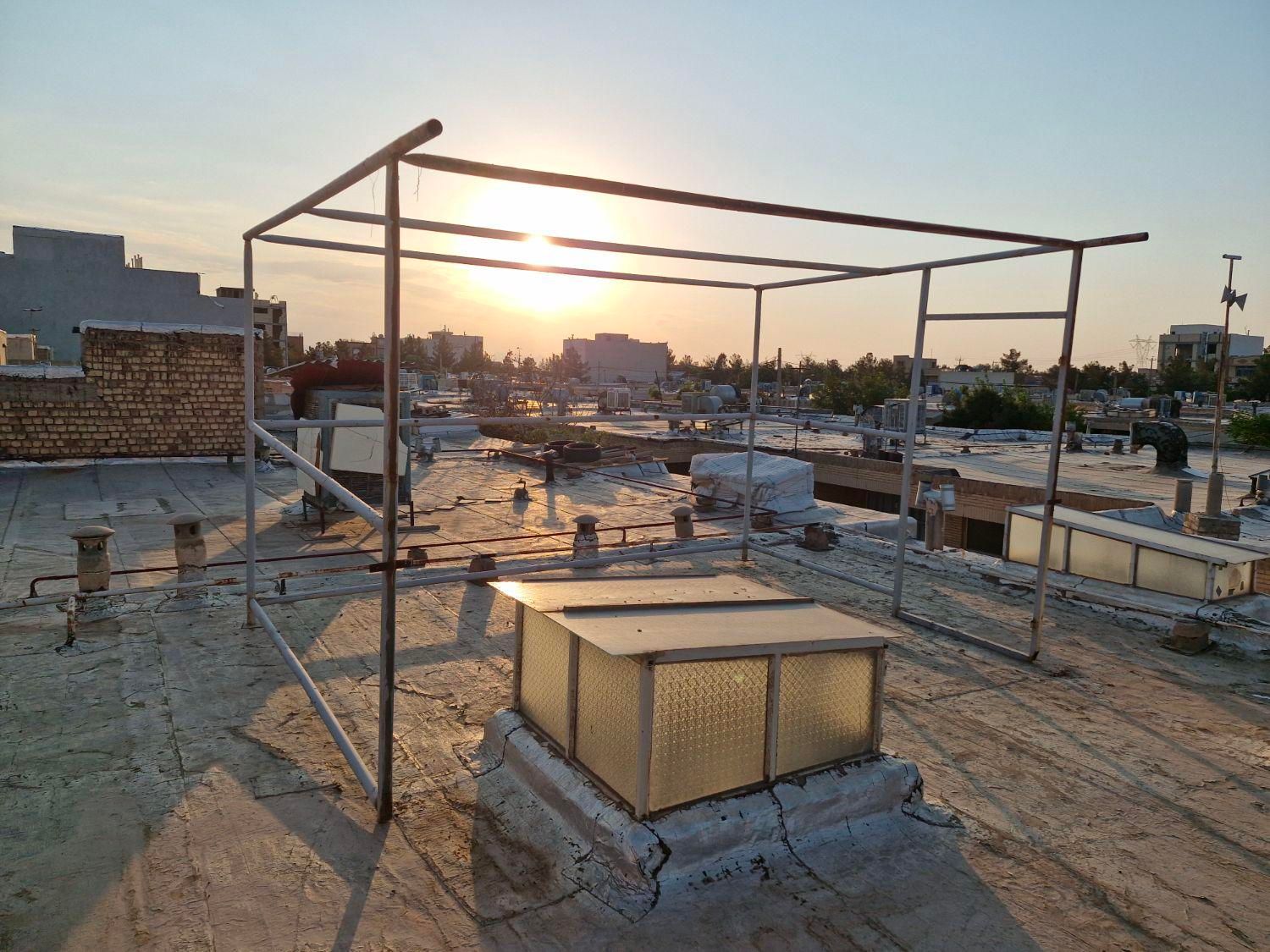 اتاق تقریبا ۲۰ متری فلزی|مصالح و تجهیزات ساختمان|شاهینشهر, شهرک گلدیس|دیوار