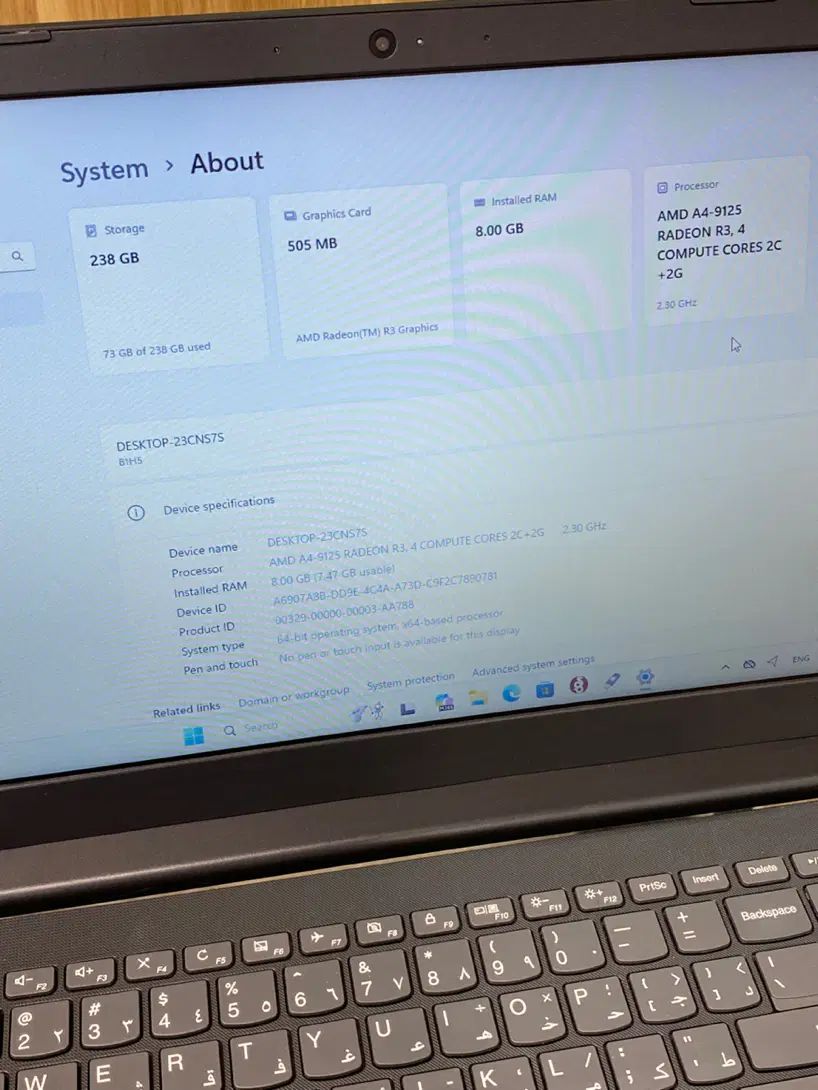 لپ تاپ lenovo|رایانه همراه|کرج, کیانمهر|دیوار