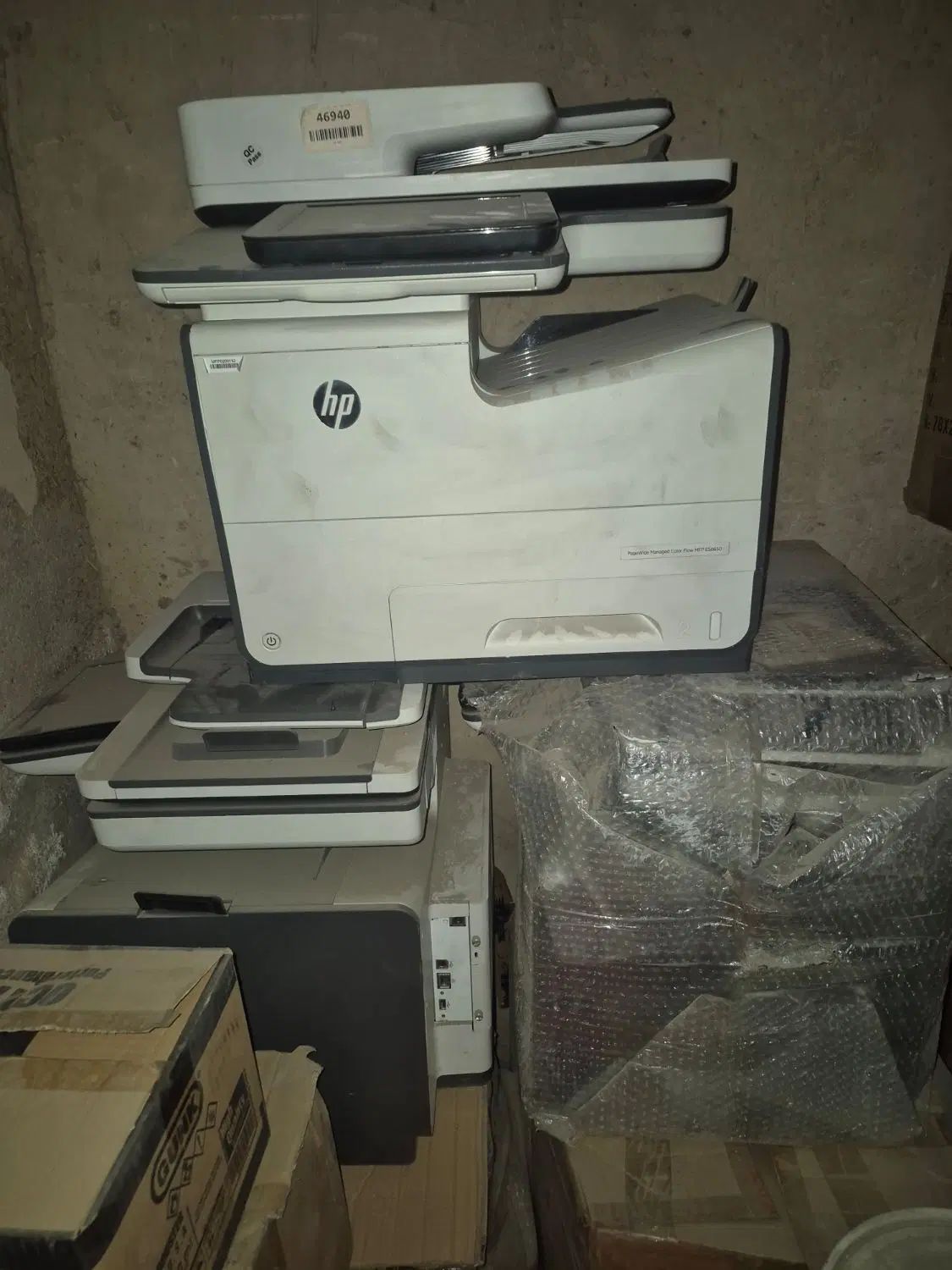 پرینتر hp PageWide Managed Color Flow MFP E58650|پرینتر، اسکنر، کپی، فکس|تهران, شوش (باغ آذری)|دیوار