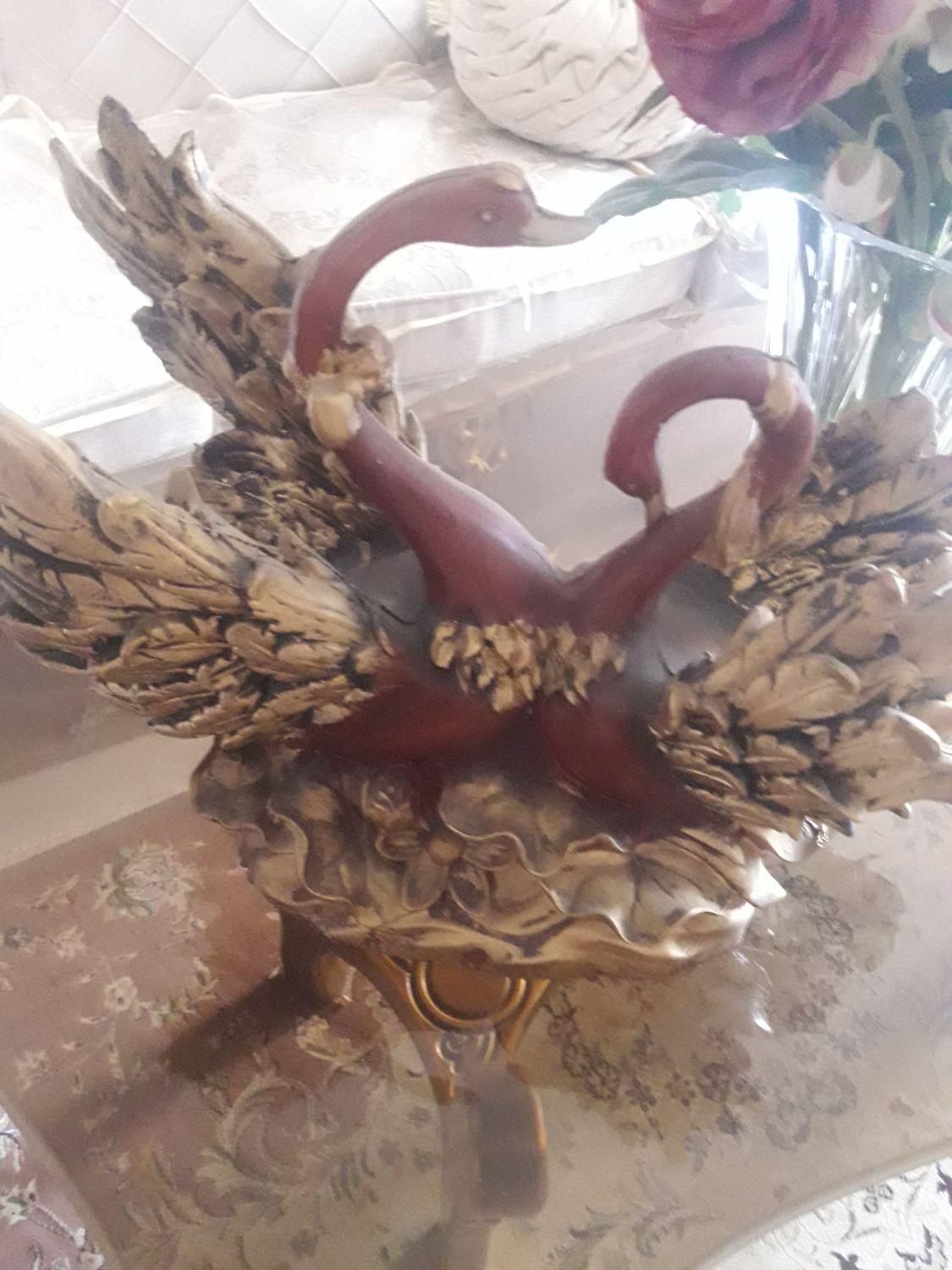مجسمه فیل بزرگ سطل آشغال مجسمه مرغابی و گل مصنوعی|مجسمه، تندیس، ماکت|اصفهان, بهارستان (مخابرات)|دیوار
