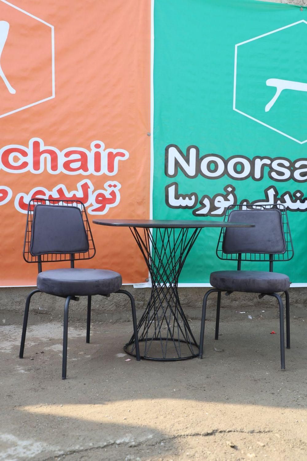 میزوصندلی غذاخوری فلزی۴نفرهmatilda5/4|میز و صندلی غذاخوری|رشت, آزادگان|دیوار