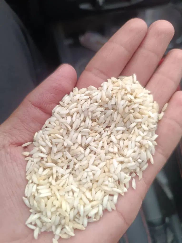 این برنج یکم نم گرفته زرده داره تو پخت سفید میشه|خوردنی و آشامیدنی|شوش, |دیوار