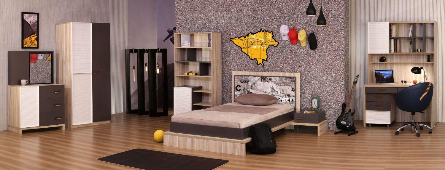 سرویس خواب سنا مدل سیتی با تخفیف ویژه|تخت و سرویس خواب|دوگنبدان, |دیوار