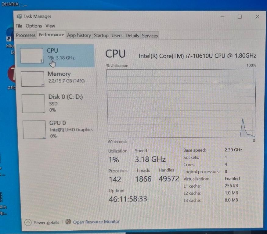 لپ تاپ Dell latitude 5310 نسل۱۰ رم ۱۶ حافظه ۲۵۶|رایانه همراه|مشهد, سعدی|دیوار