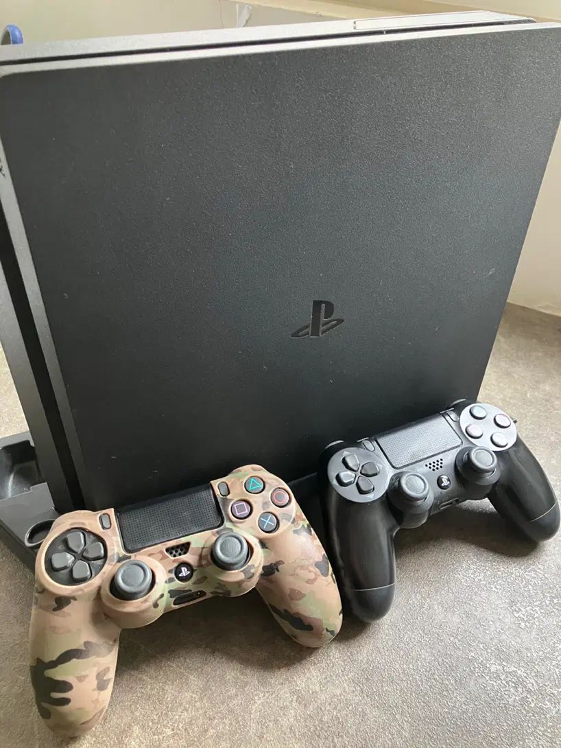 PS4 slim 1ترابایت|کنسول، بازی ویدئویی و آنلاین|تهران, شهران شمالی|دیوار