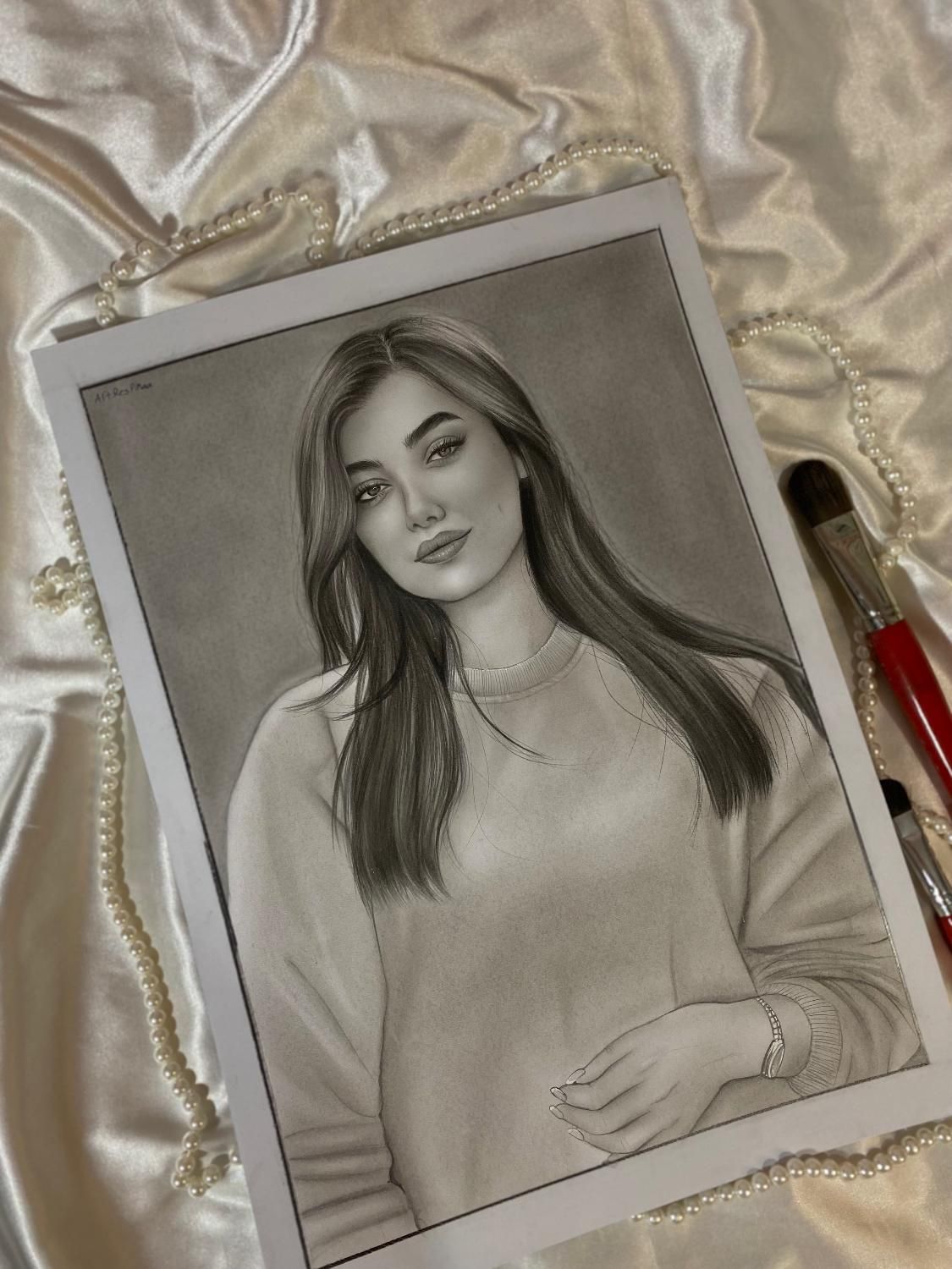 طراحی چهره سیاه‌قلم(تضمین کیفیت)|تابلو، نقاشی، عکس|رشت, جهاد|دیوار