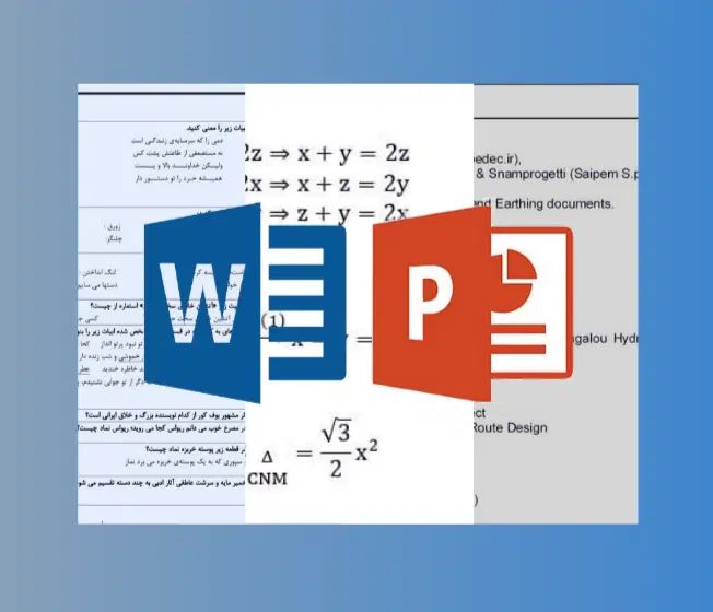 تایپ ساده و حرفه‌ای، پاورپوینت، پایان‌نامه|خدمات رایانه‌ای و موبایل|مشهد, سرافرازان|دیوار