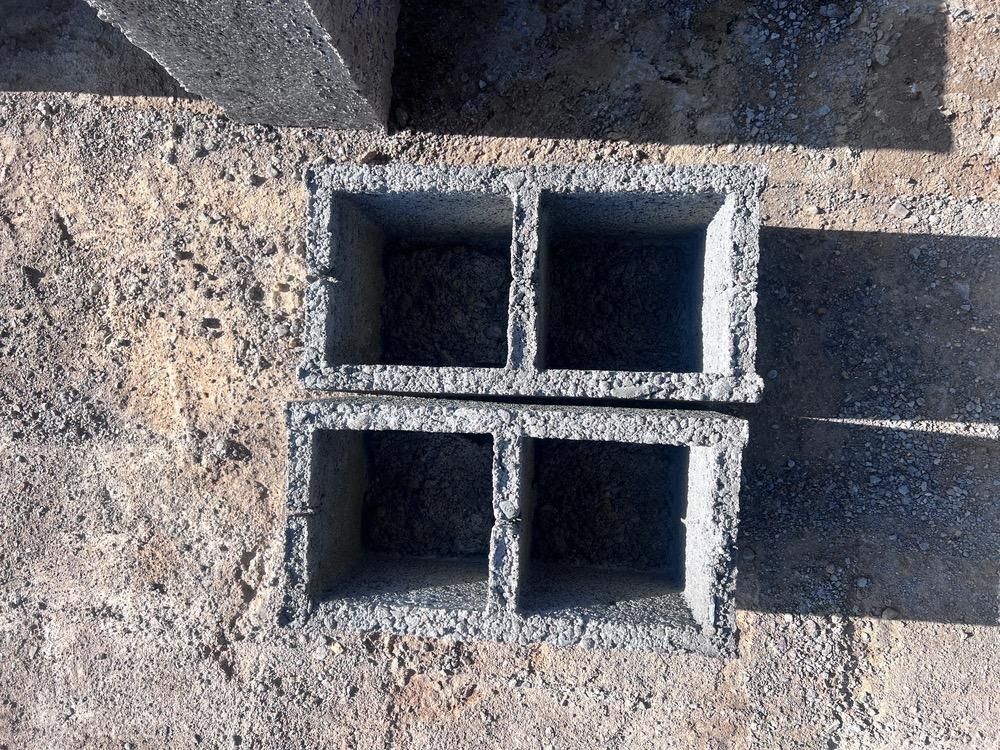 بلوک سیمانی ته پر و ته خالی ابعاد 20×40|مصالح و تجهیزات ساختمان|قائن, |دیوار