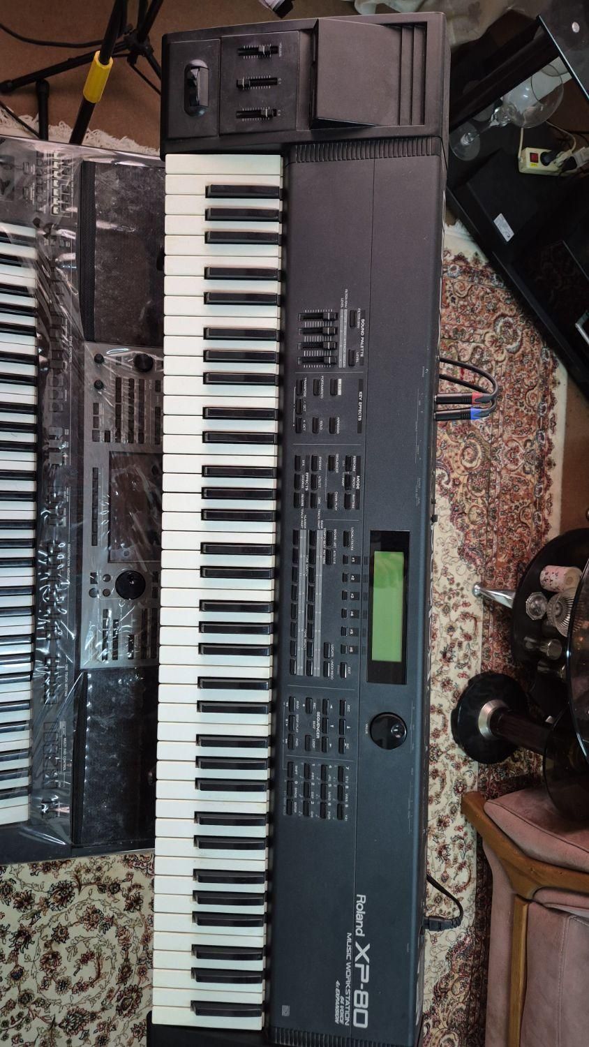 ارگ رولندxp 80|پیانو، کیبورد، آکاردئون|بندر انزلی, امامزاده|دیوار