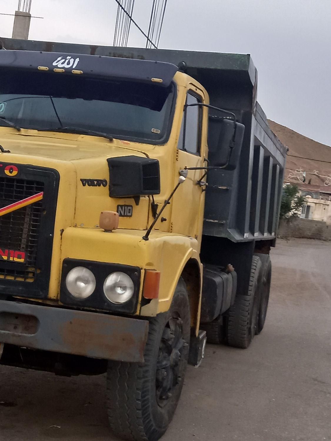 کمپرسی ولوو ده چرخ مدل ۶۰|خودرو سنگین|پارس‌آباد, |دیوار