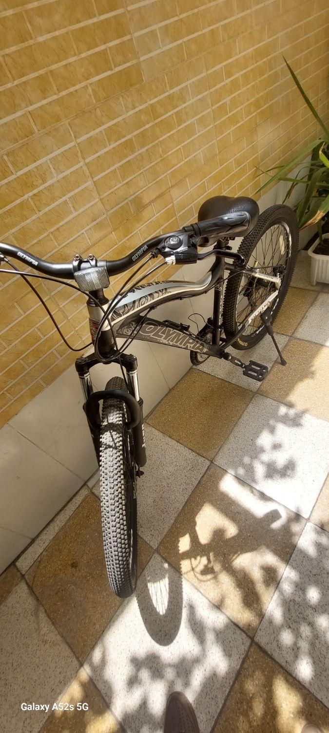 دوچرخه المپیا سایز۲۶ تمیز و سالم با فاکتور فروش|دوچرخه، اسکیت، اسکوتر|خمینیشهر, |دیوار