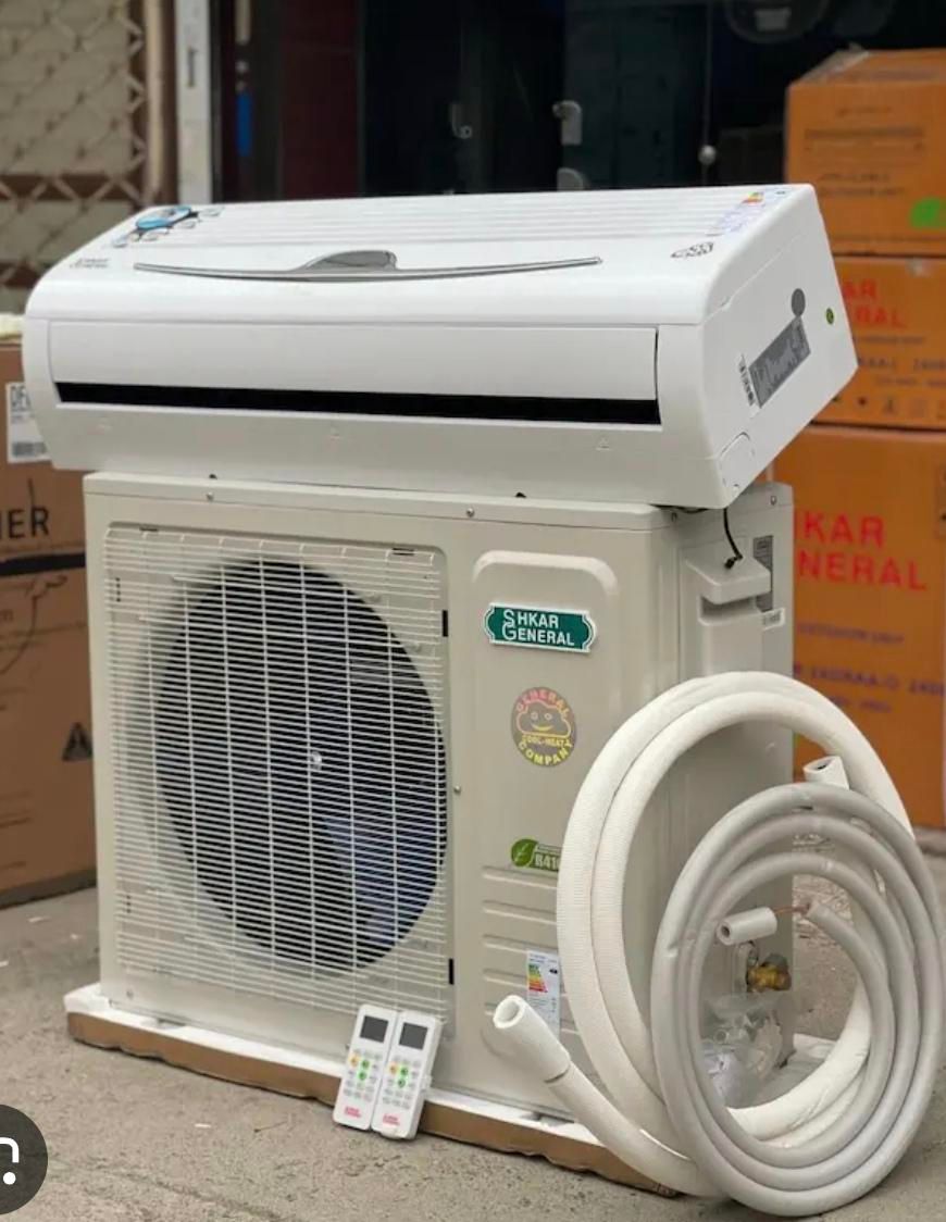 کولر گازی GNRR-18GRAA ظرفیت 18000جنرال شکار لبخندی|کولر گازی و فنکوئل|قیدار, |دیوار