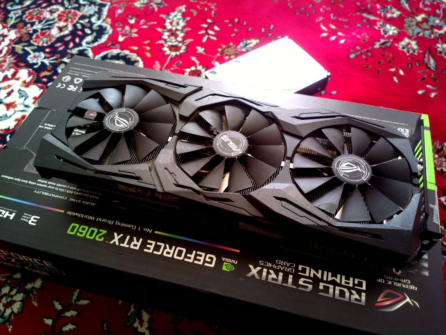 گرافیک ۲۰۶۰ راگ ایسوس فقط معاوضه با 3060 یا 2080ti|قطعات و لوازم جانبی رایانه|تهران, آذربایجان|دیوار