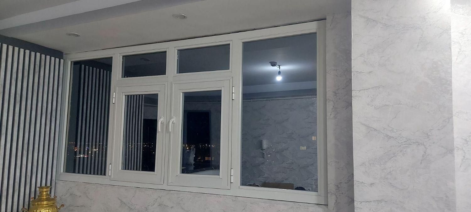 درب و پنجره پا چلاقی پی وی سی pvc دو جداره وتک|مصالح و تجهیزات ساختمان|تبریز, |دیوار