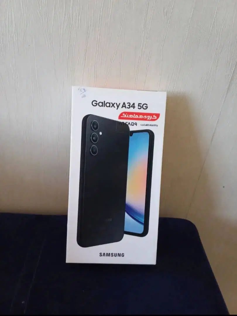 گوشی سامسونگ a34 5g ram8 ssd 256g رنگ مشکی|موبایل|تهران, سعادت‌آباد|دیوار