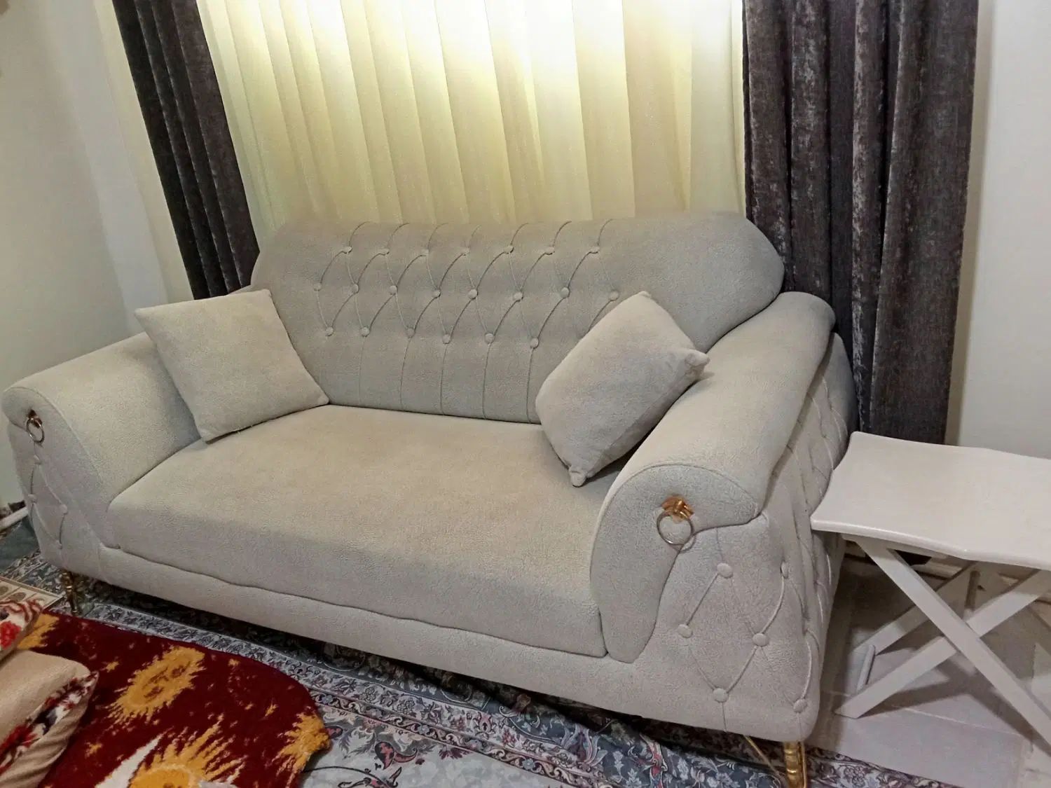 مبل چستر در حد نو فقط معاوضه با چستر رنگ تیره|مبلمان خانگی و میز عسلی|قرچک, مهدیه|دیوار