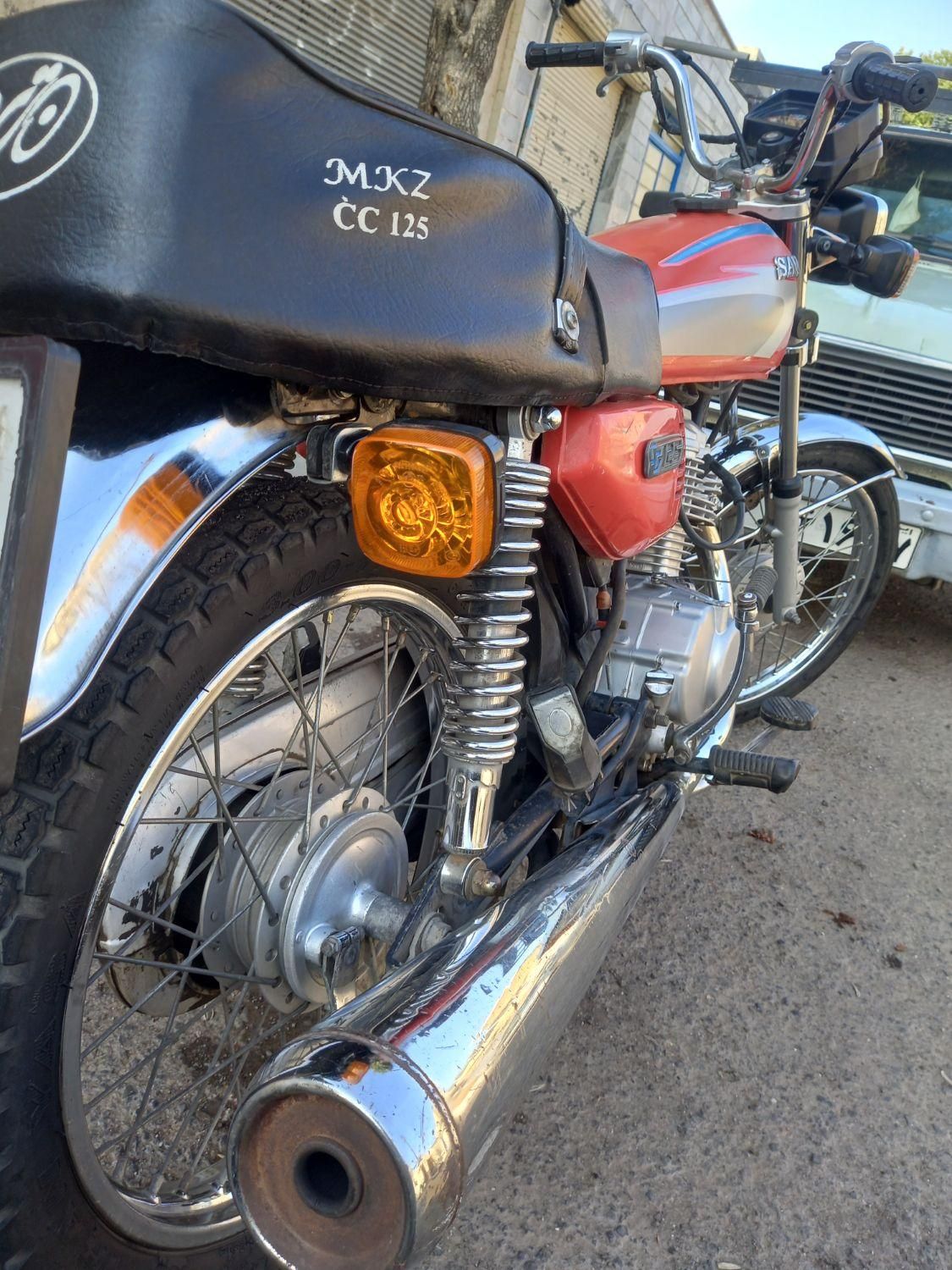 موتور سیکلت ساوین مدل ۹۴ استثنایی ۱۲۵CC.چکی|موتورسیکلت|زنجان, |دیوار