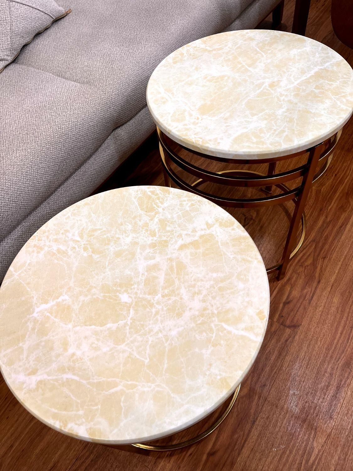 یک عدد میز جلو مبلی به همراه دو عدد عسلی|مبلمان خانگی و میز عسلی|اهواز, زیتون کارمندی|دیوار