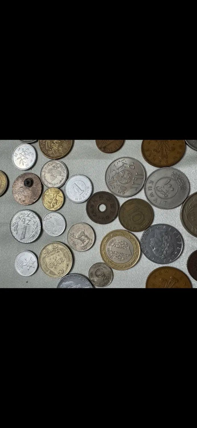 تعدادی سکه|کلکسیون سکه، تمبر، اسکناس|اصفهان, شیخ اشراق|دیوار