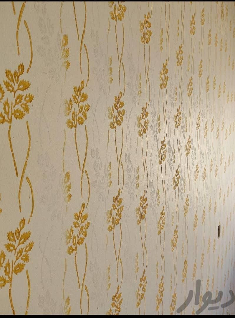نقاشی ساختمان طرح کاغذ دیواری.کنتکس.کناف.گچ کاری|خدمات پیشه و مهارت|شیراز, شریف‌آباد|دیوار