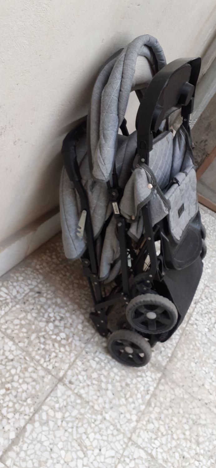 کالسکه دوقلو بچه|کالسکه و لوازم جانبی|قدس, شهر‌قدس|دیوار