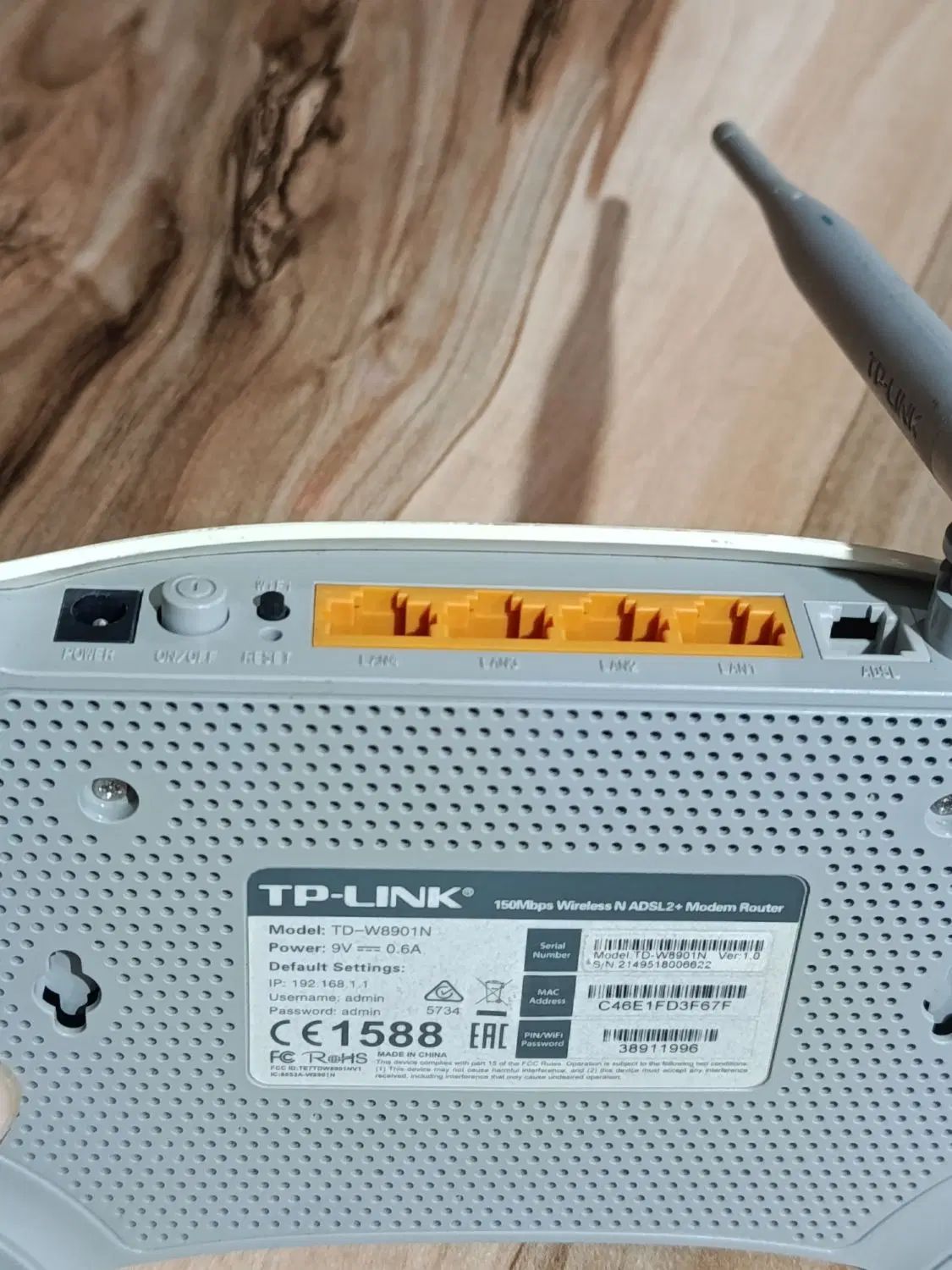 وای‌فای. مودم TP-LINK|مودم و تجهیزات شبکه|مشهد, پروین اعتصامی|دیوار