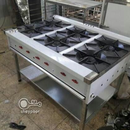 اجاق گاز صنعتی خطی خورشت کته پلو پز دمکن برنج املت|کافی‌شاپ و رستوران|تهران, نازی‌آباد|دیوار