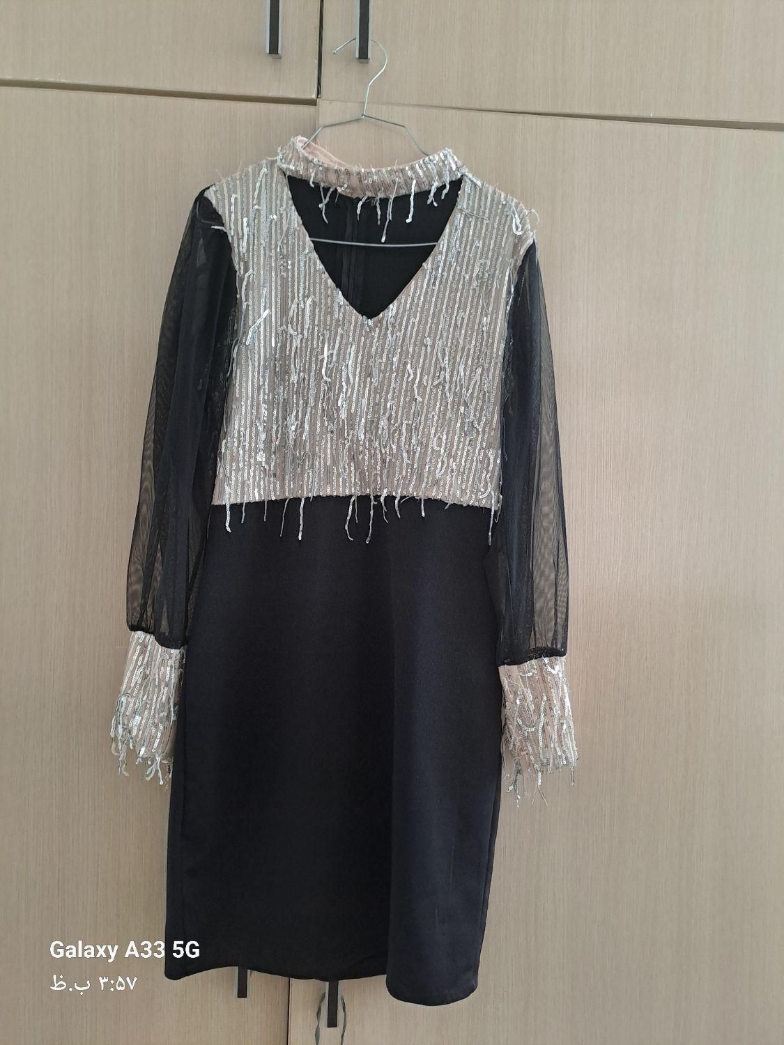 لباس مجلسی ومانتو  در حد نو|لباس|کاشمر, |دیوار