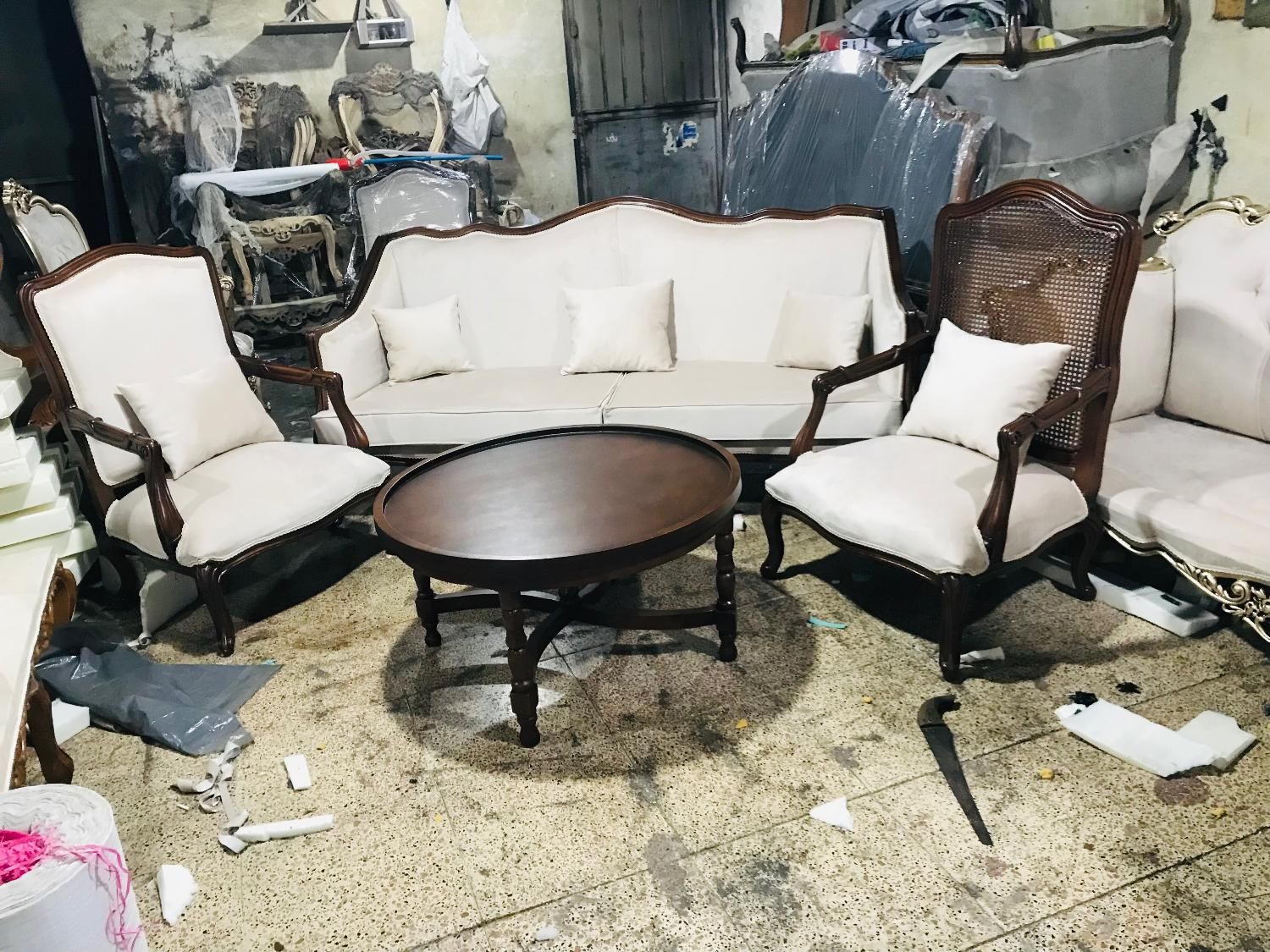 مبل استیل کویین فرانسوی|مبلمان خانگی و میز عسلی|تهران, یافت آباد جنوبی|دیوار