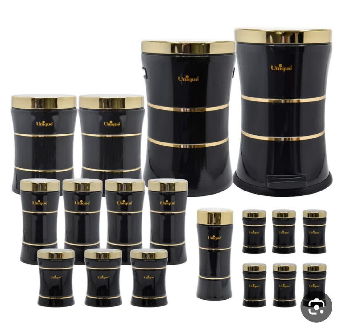 سرویس اورانوس جا حبوباتی جنس اصلی خارجی درب طلا|ظروف نگهدارنده، پلاستیکی، یک‌بارمصرف|یزد, |دیوار