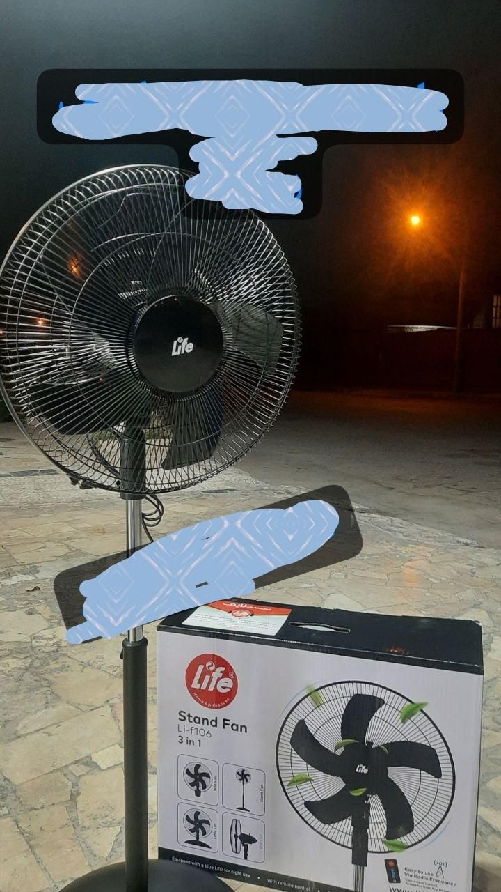 پنکه|پنکه و تصفیه‌کنندهٔ هوا|زاهدان, |دیوار