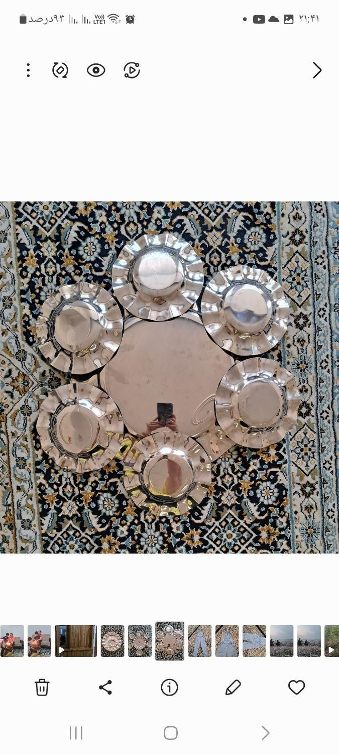 کیک خوری استیل|ظروف سرو و پذیرایی|تهران, کوی بیمه|دیوار