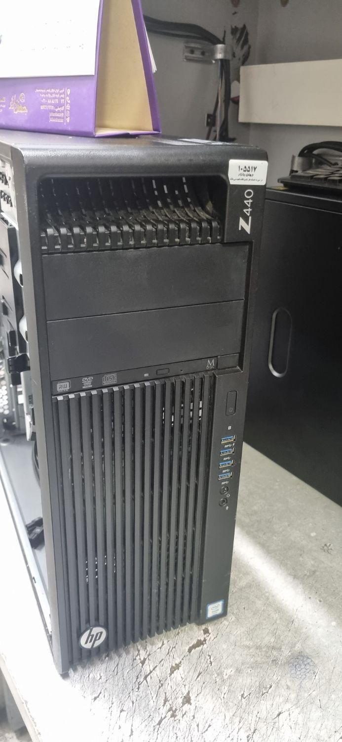 کیس سرور استیشن hp z440 کامپیوتر قوی با گیمینگ|رایانه رومیزی|تهران, میدان ولیعصر|دیوار