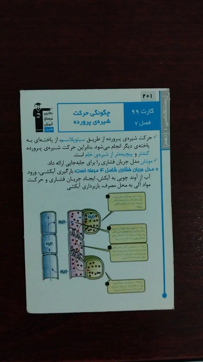 فلش کارت زیست دهم|کتاب و مجله آموزشی|تهران, آبشار|دیوار