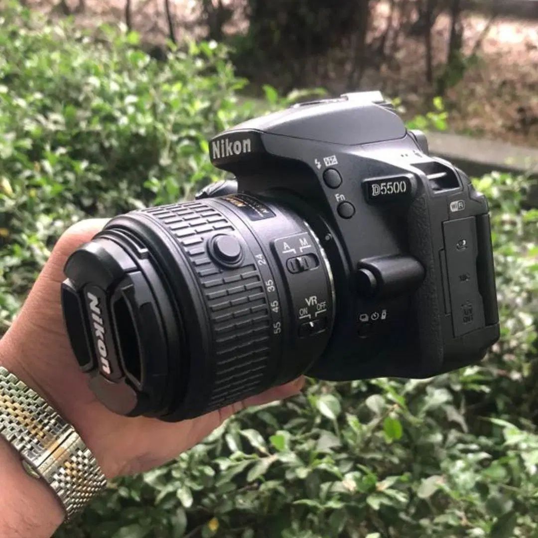 nikon 5500 d در حد اک|دوربین عکاسی و فیلم‌برداری|تهران, نازی‌آباد|دیوار